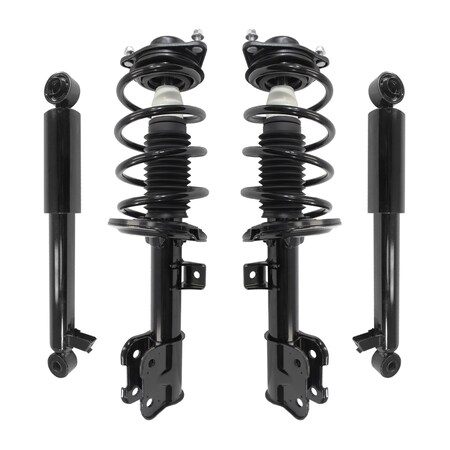Unity 4-11365-259060-001 Front and Rear Complete Strut Assembly Shock Kit 4-11365-259060-001